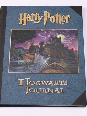 HARRY POTTER - Hogwarts Spiral Journal Sticker Book - Scholastic - New - 2000